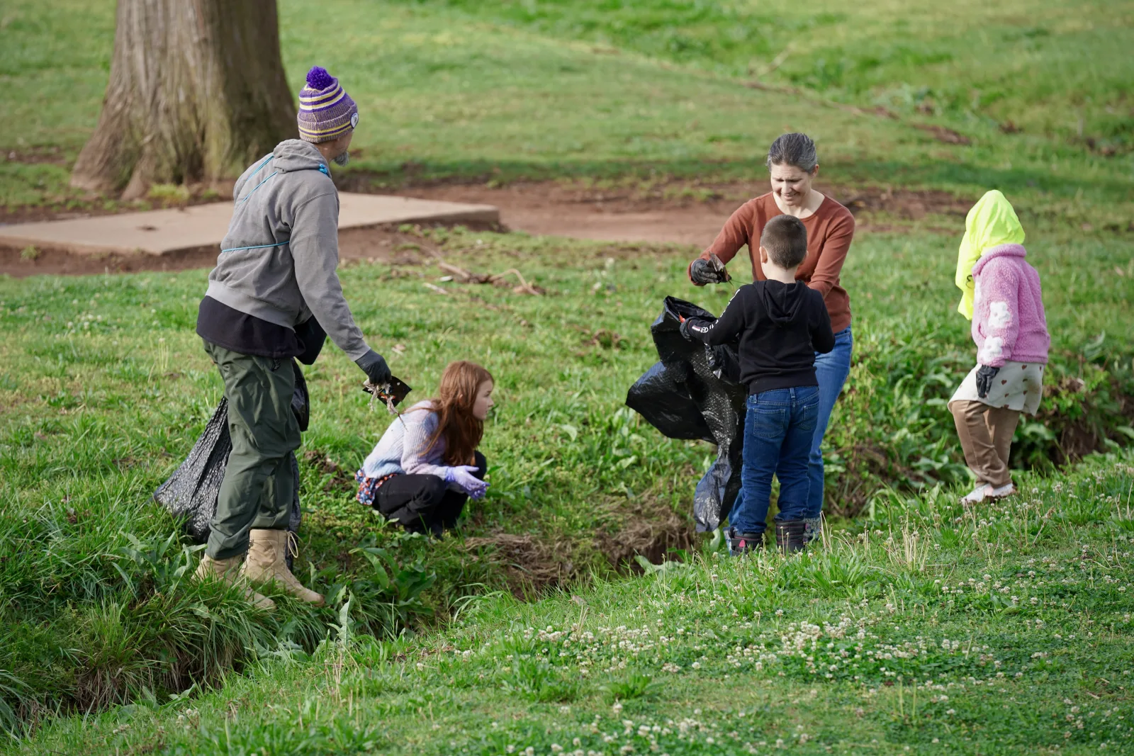 Spring 2026 community cleanup at Will Rogers Park